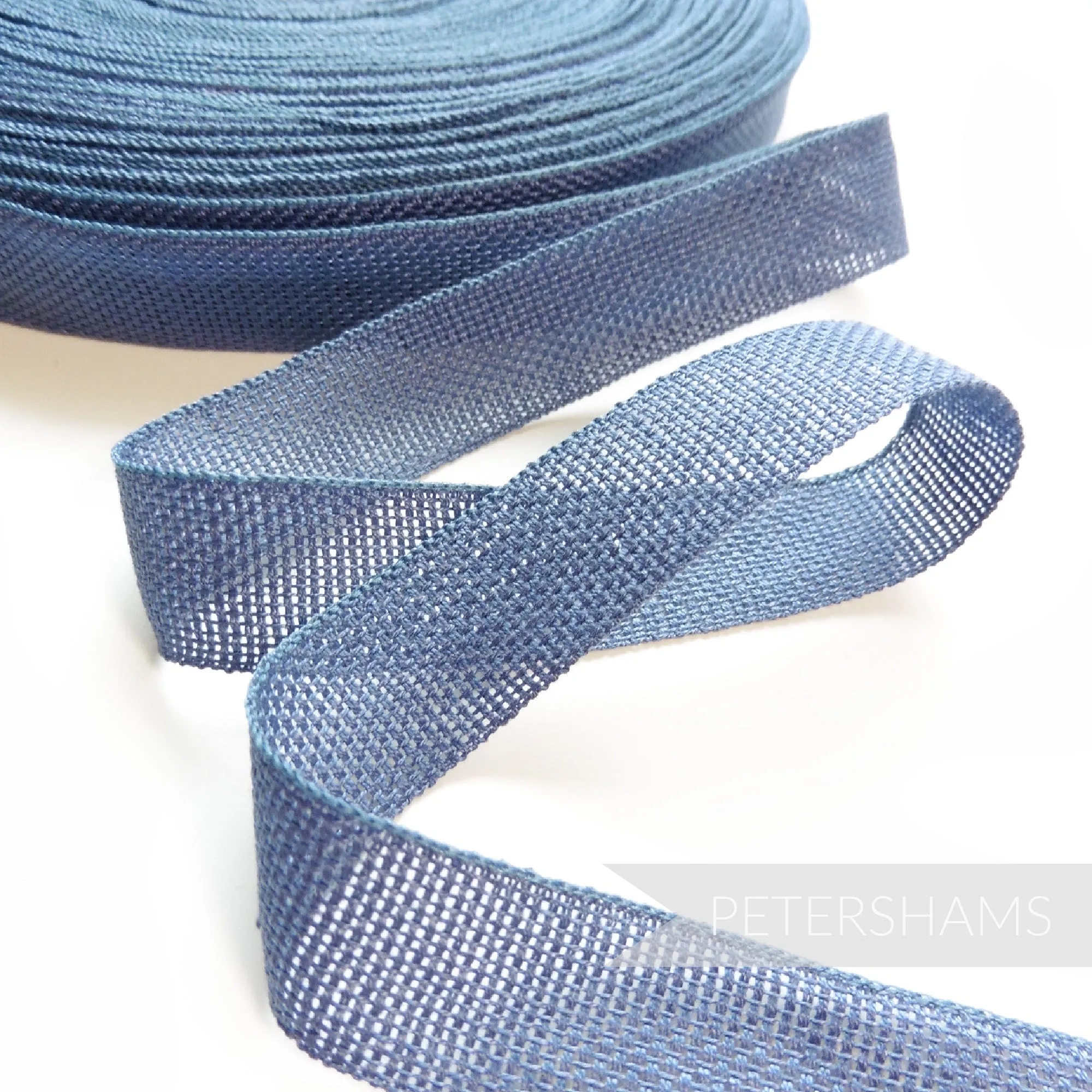 16mm Open Grid Weave Cotton Tape Ribbon