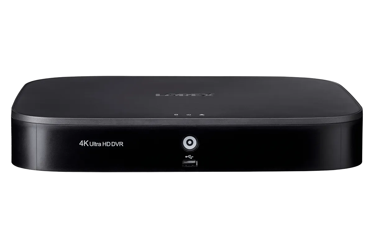 4K 8-Channel Wired DVR with Advanced Motion Detection Technology and Smart Home Voice Control
