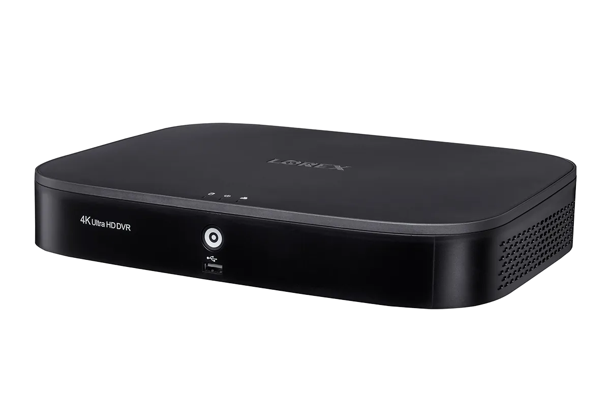 4K 8-Channel Wired DVR with Advanced Motion Detection Technology and Smart Home Voice Control