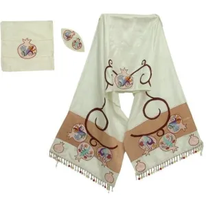 Art Design Pomegranate Tallit Set
