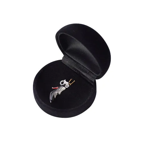 Black High Heel Shoe Charm