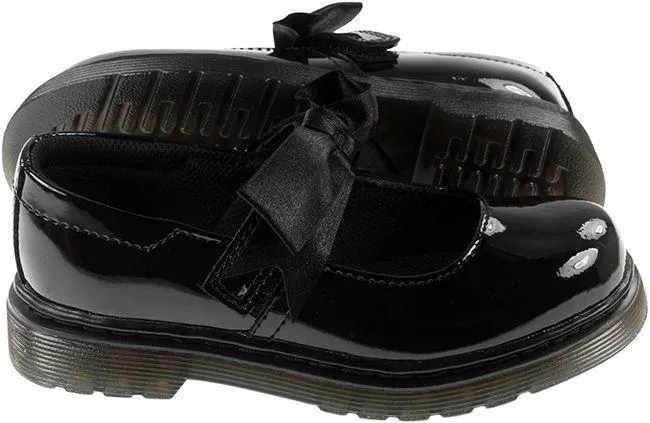 Dr Martens Shoes Kids Maccy II Black Patent