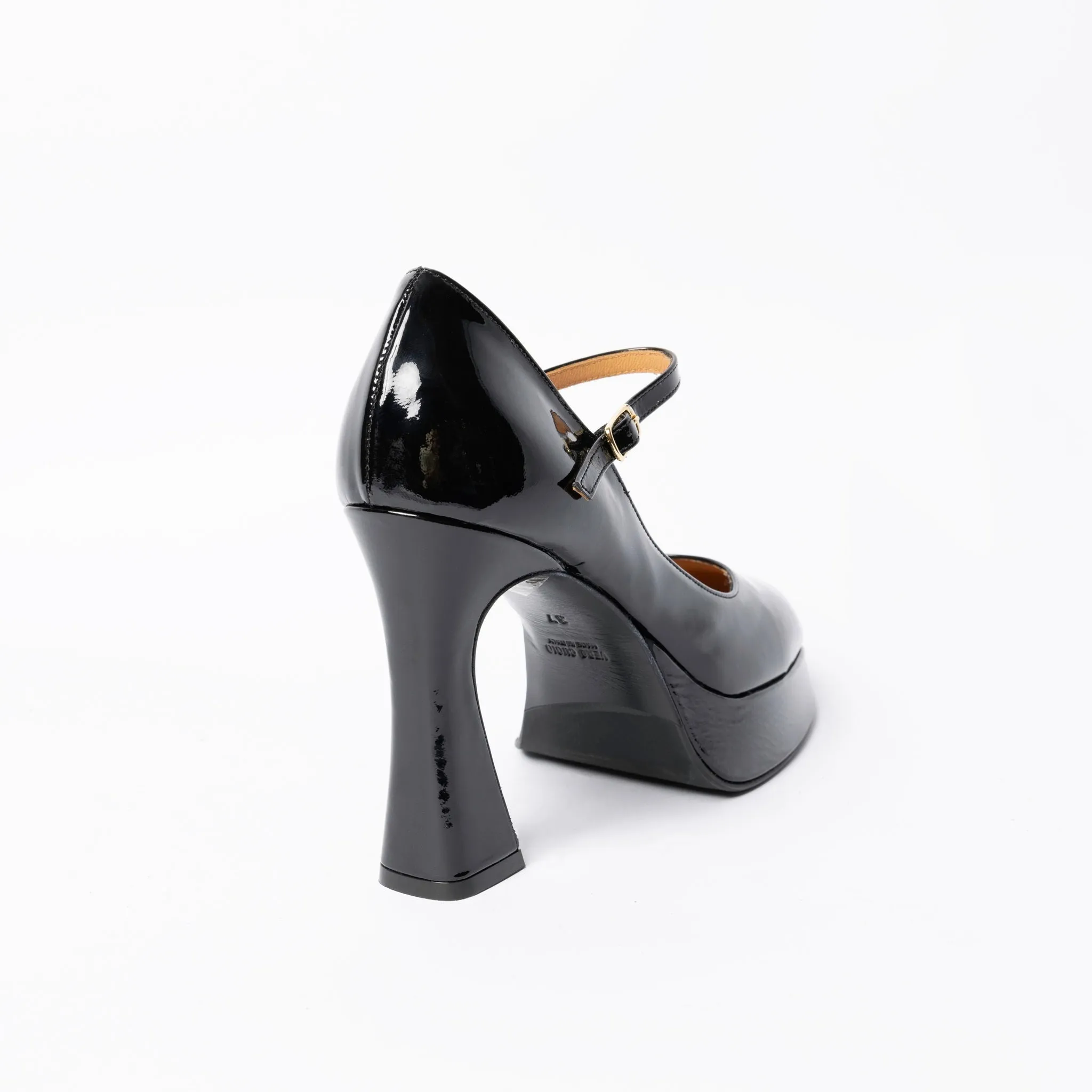 Jane Platform Black Patent