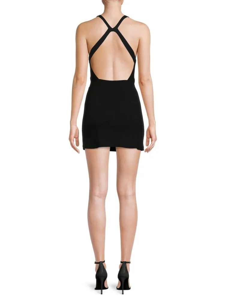 Just Peachy Intimately Free People Mini Slip Dress in All Aboard