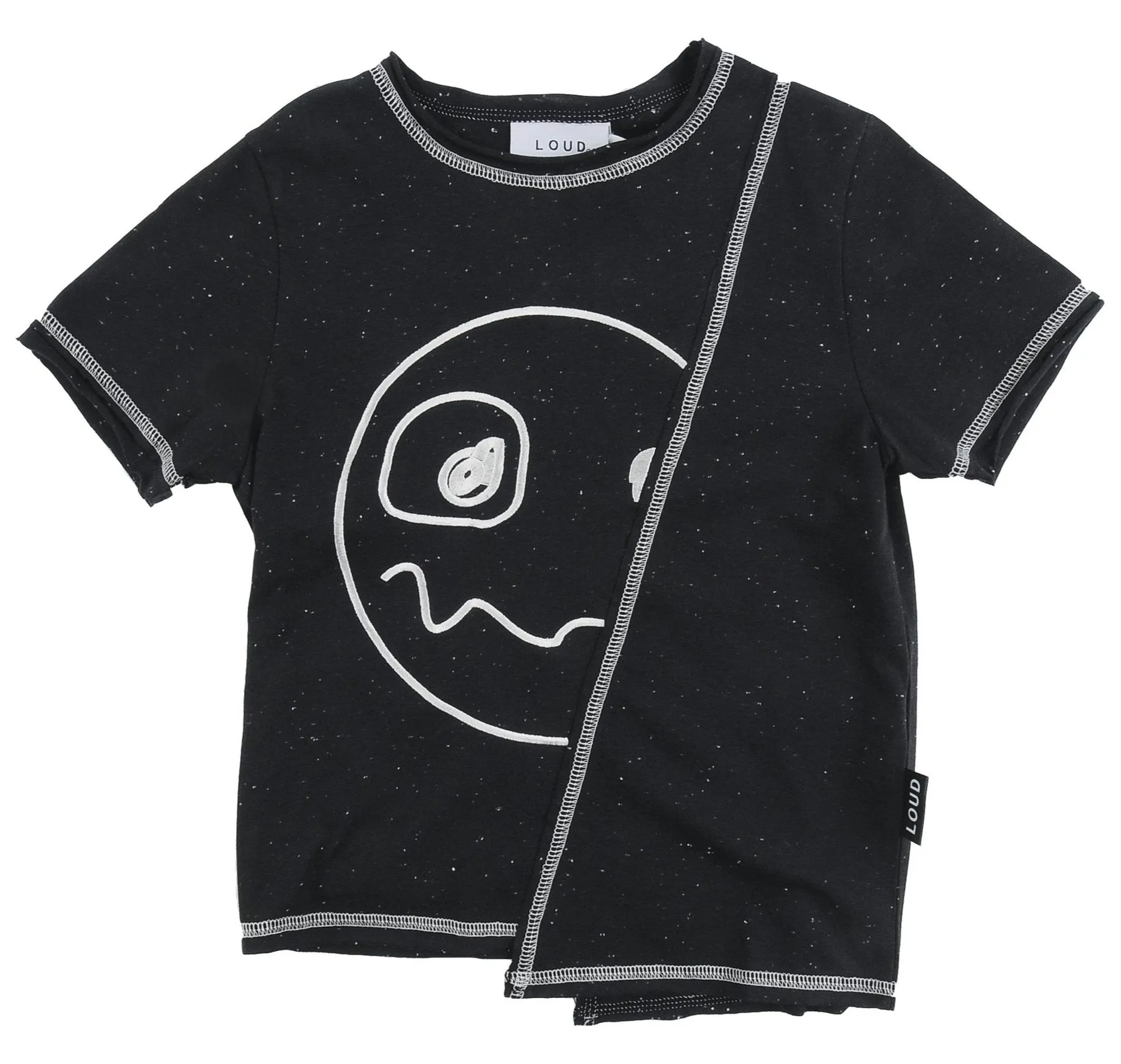 LOUD APPAREL TROPIC ASYMMETRICAL T-SHIRT