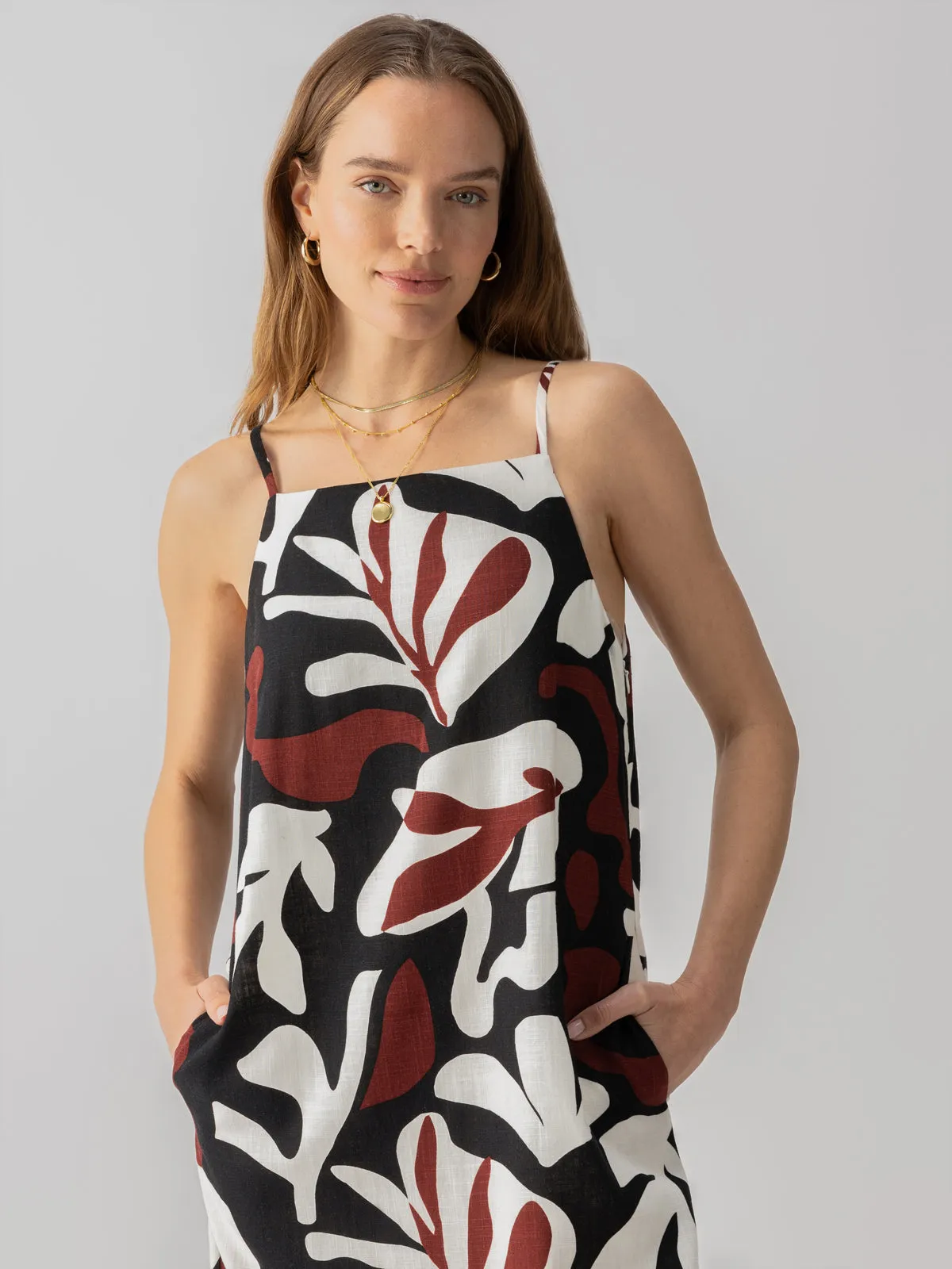 Mini Shift Dress Mineral