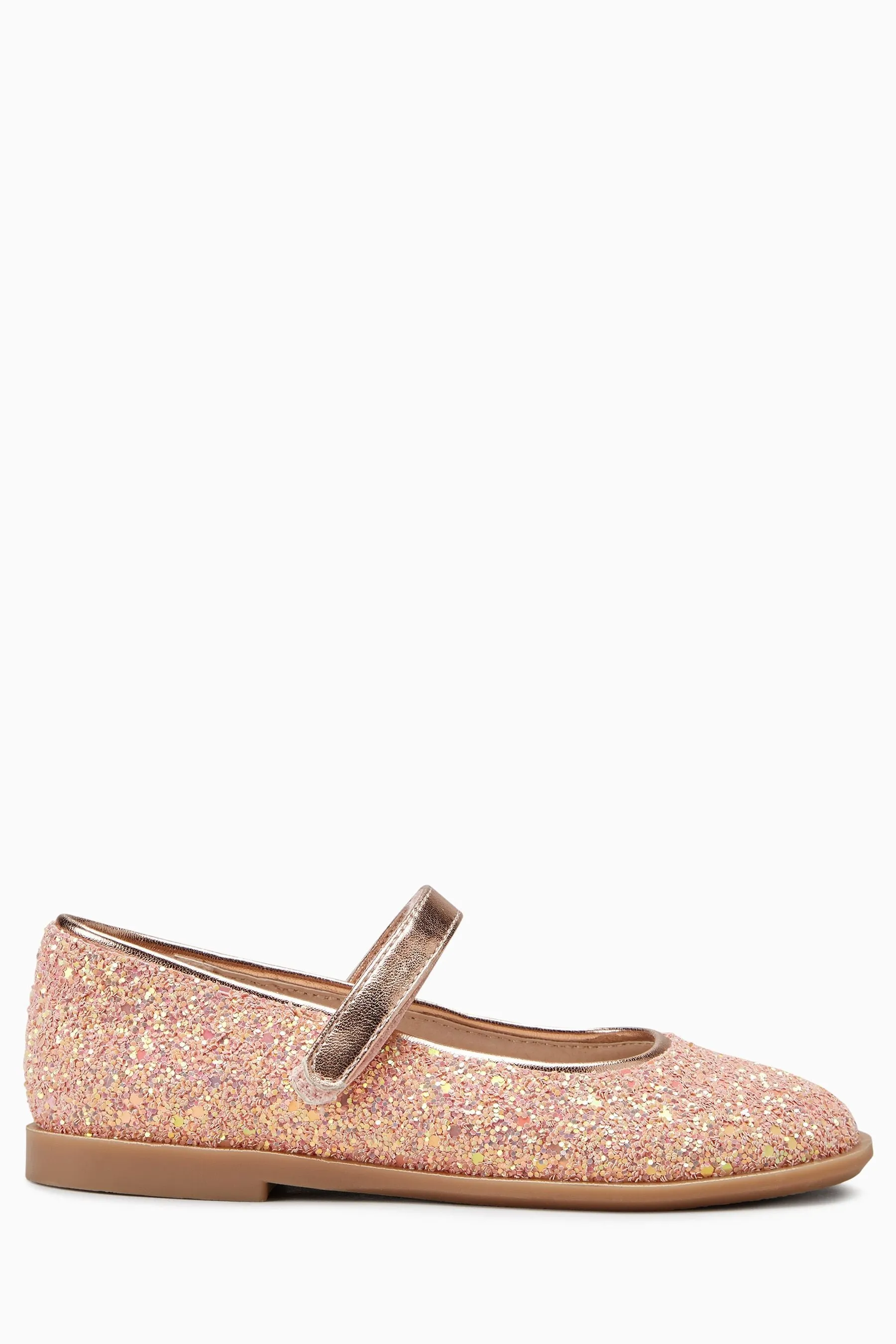 Next Pink Glitter Mary Jane Baby Girls Shoes