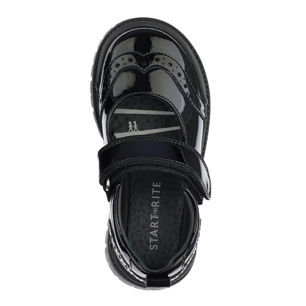 Start Rite Spring Patent Mary Jane Girls School Shoe